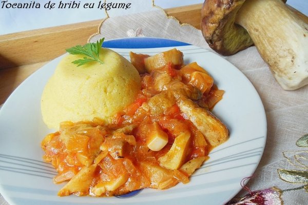 Tocanita de hribi cu legume