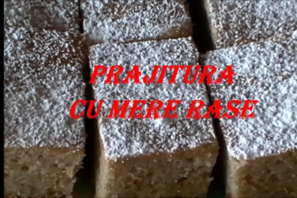 Prajitura cu Mere Rase