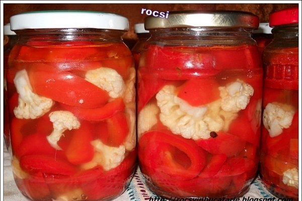 Gogosari cu conopida in otet