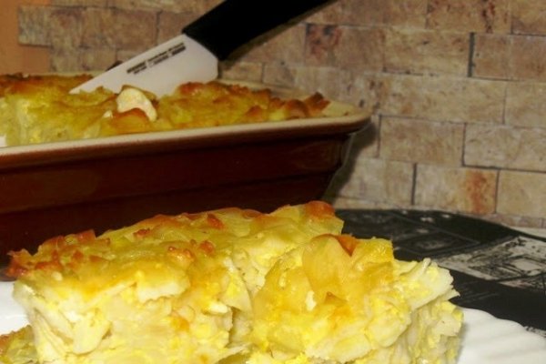 Budinca cu penne si telemea de oaie