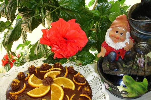 Tort cu ciocolata si portocale