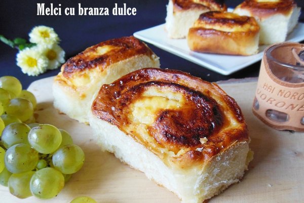 Melci cu branza dulce