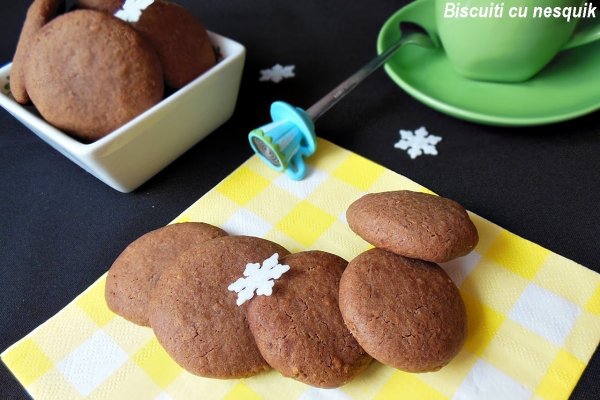 Biscuiti cu nesquik