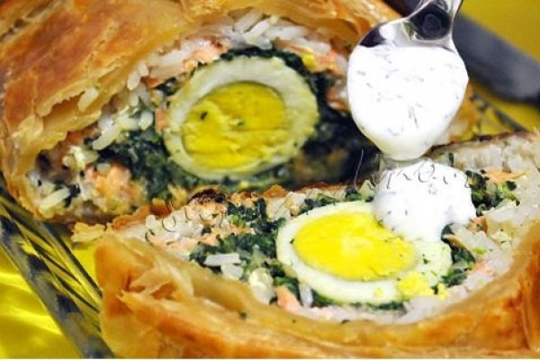 Kulibiac de somon - reteta ruseasca