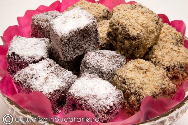 Prajitura tavalita: lamingtons