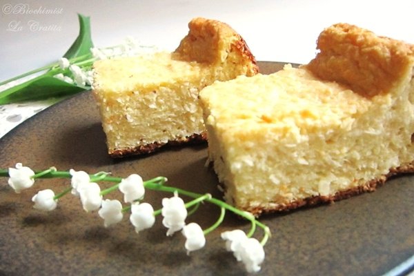 Pasca fara aluat, cu nuca de cocos