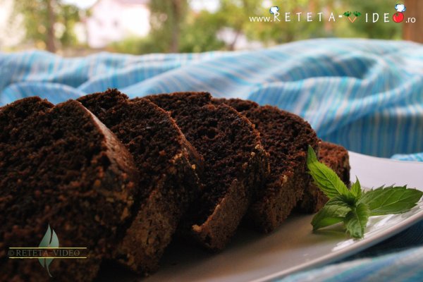 Chec cu vin rosu si ciocolata