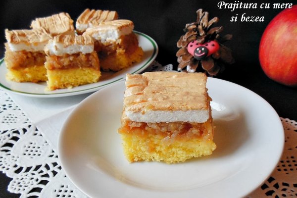 Prajitura cu mere si bezea