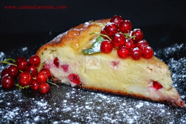 Budinca de gris cu coacaze rosii