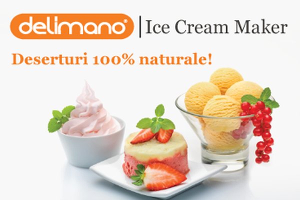 Inghetata racoritoare cu lamaie la Ice Cream Maker