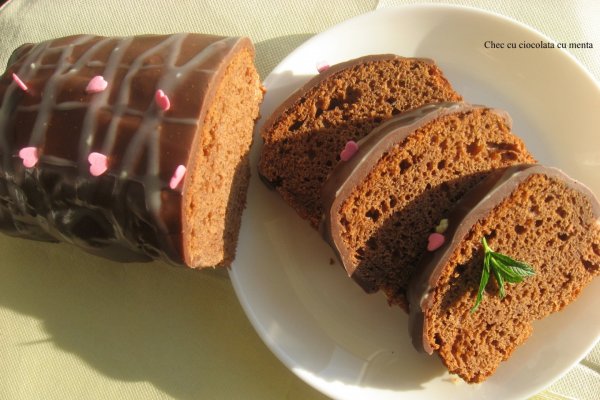 Chec cu ciocolata si menta