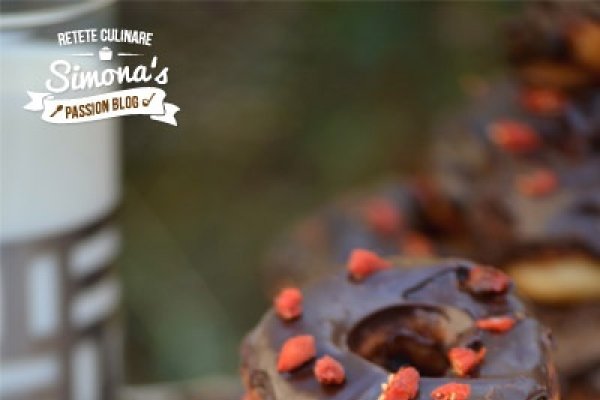 Gogosi cu ciocolata si goji