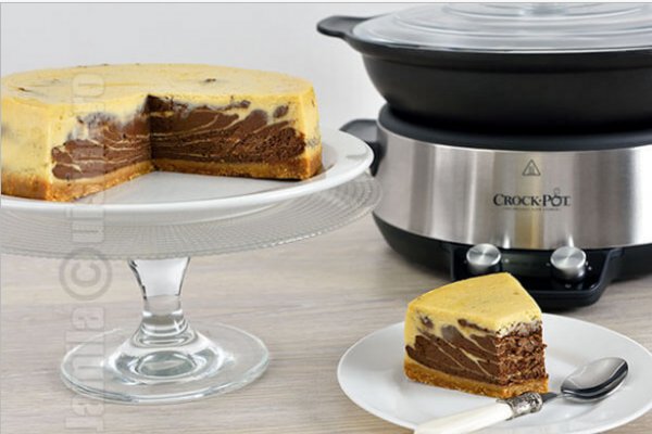 Cum sa faci cel mai bun cheescake la Crock-Pot, dupa o reteta de la Jamila Cuisine