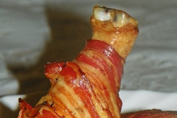 Pulpe de pui imbracate in bacon