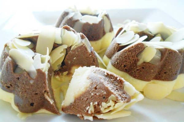 Ciocolată de casă în două culori