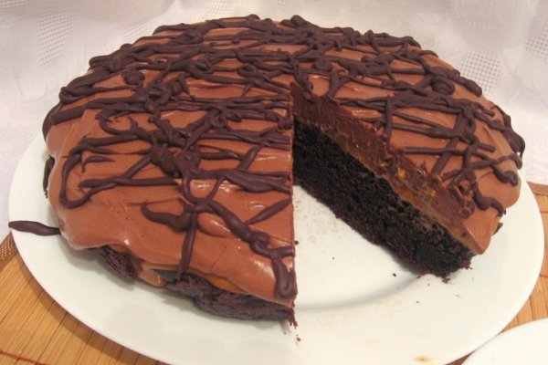 Prajitura cu ciocolata si caramel