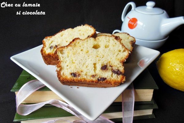 Chec cu lamaie si ciocolata