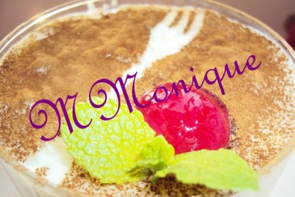 Orez cu lapte si serbet de afine