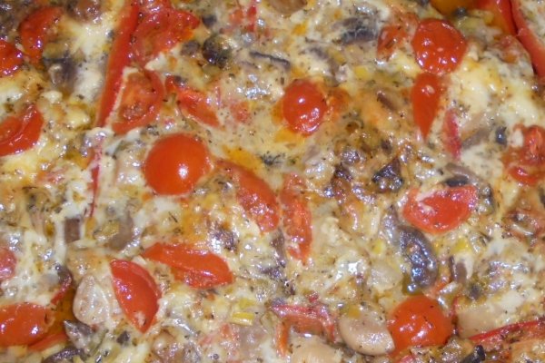 Ciuperci cu praz la cuptor