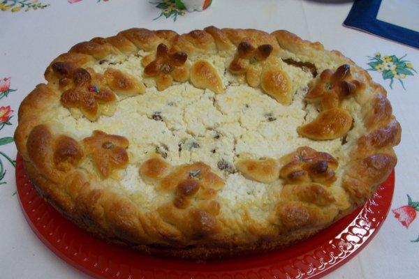 Pasca cu branza dulce