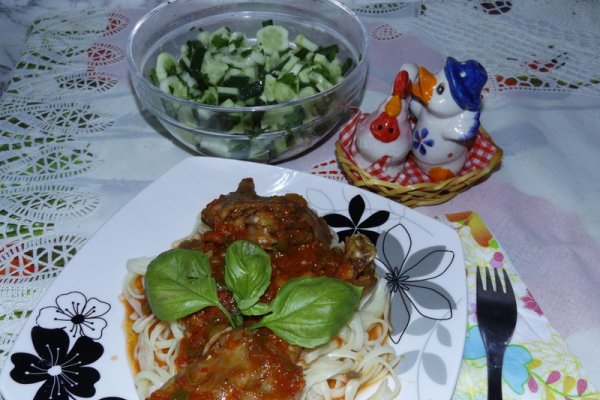 Curcan cu rosii si usturoi verde