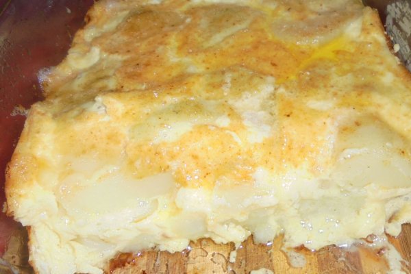 Budinca de cartofi la cuptor