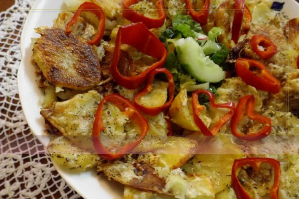 Reteta de primavara cu cartofi copti