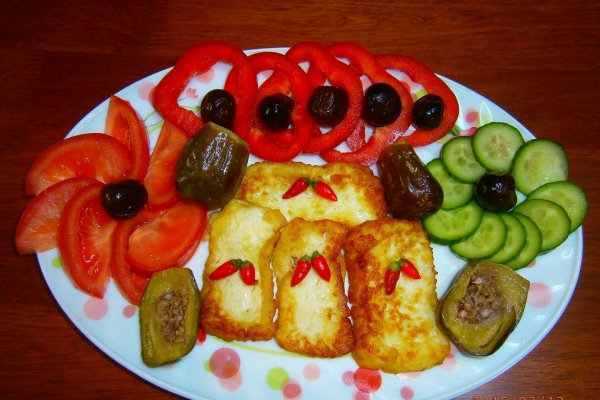 Branza halloumi prajita