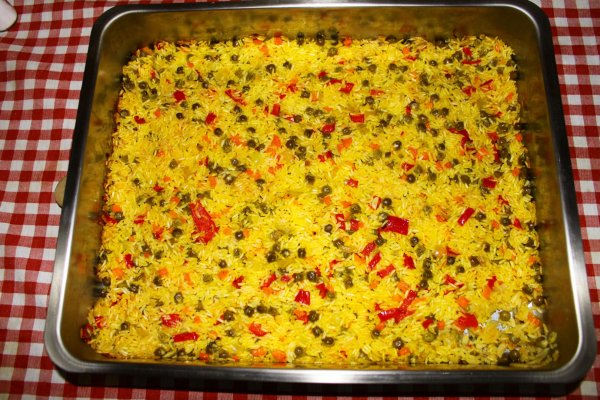 Paella cu legume