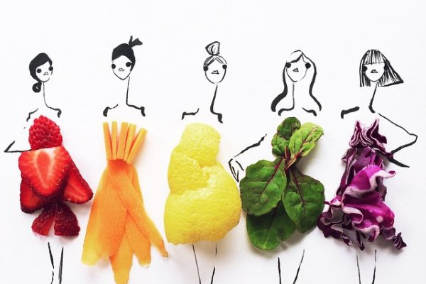 Proiecte inedite. Alimentele care l-au inspirat pe un ilustrator de moda