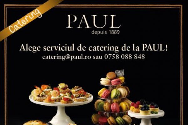 Delicatesele Paul pot fi comandate acum prin  noul serviciu de catering