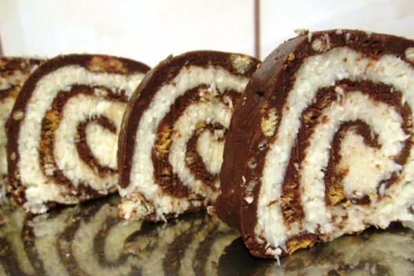 Rulada cu biscuiti,fineti si cocos