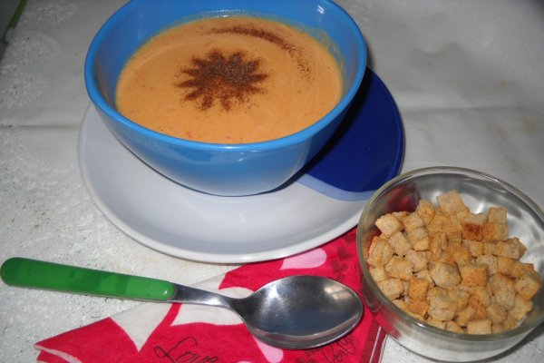 Supa crema de legume cu ghimbir