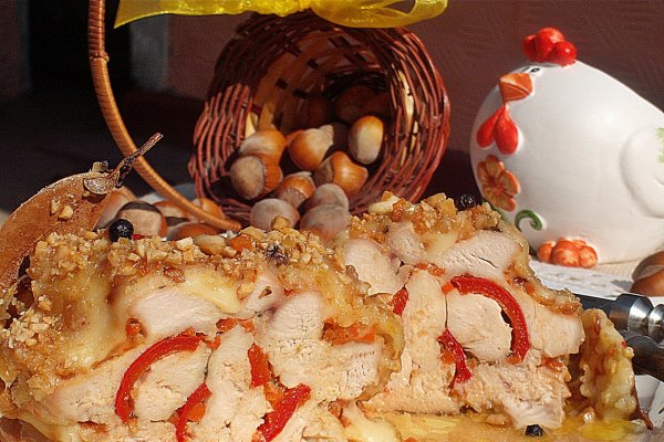 Piept de pui in crusta de alune