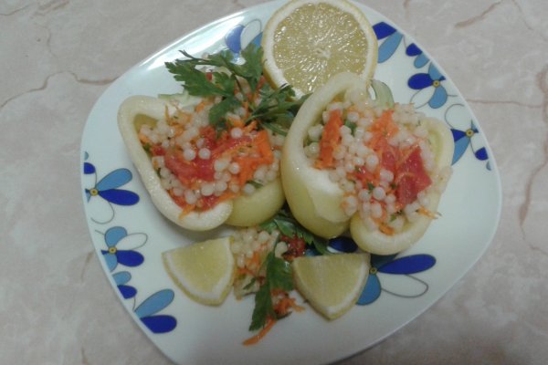 Ardei cu salata de cuscus