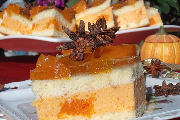 Prajitura cu dovleac si aroma de anason