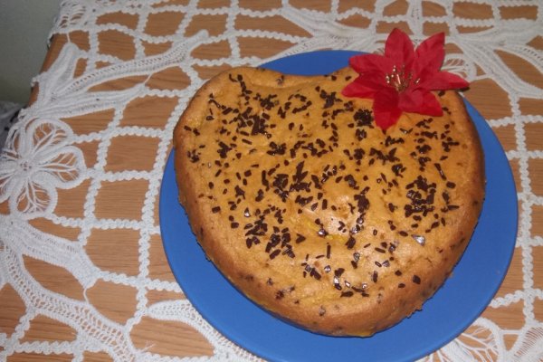 Prajitura cu portocale si ciocolata