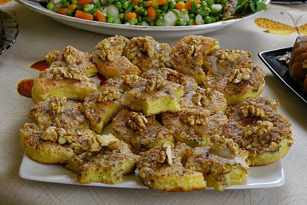 Prajitura semiluna glazurata