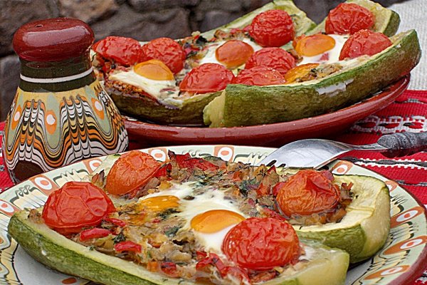 Barcute cu legume,la cuptor