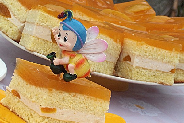 Prajitura cu jeleu de portocale