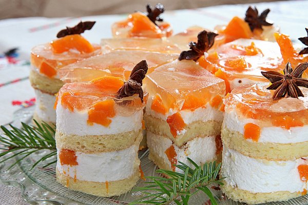 Prajitura cu piure din dovleac si aroma de anason