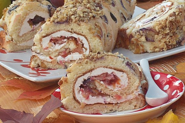 Rulada delicioasa cu fructe