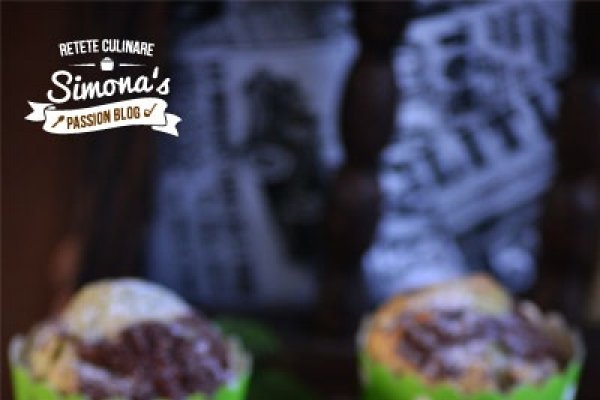 Muffins cu menta si ciocolata