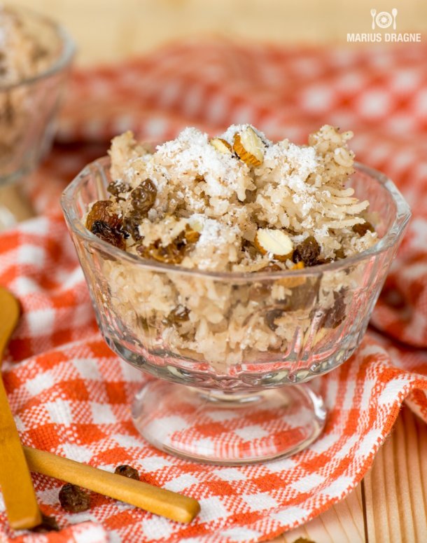 Budinca de orez cu cocos la Slow Cooker CrockPot de post Retete