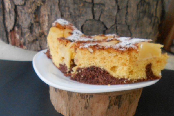 Prajitura cu ananas si nuci