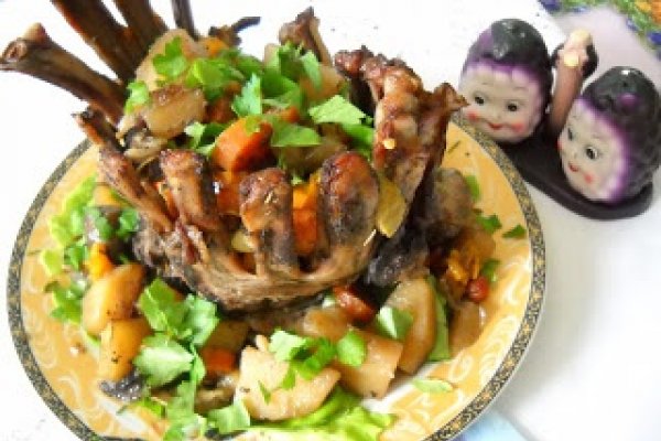 Coronita de miel cu legume