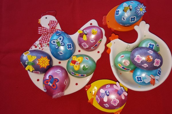 Oua vopsite de Paste