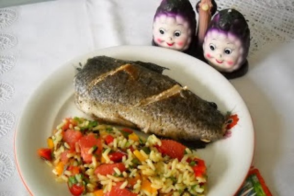 Pastrav la gratar cu menta