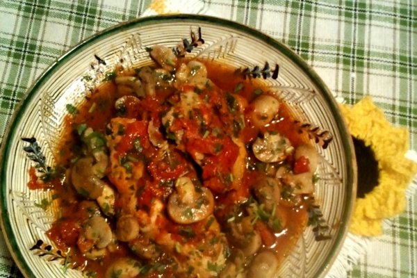 Ostropel de pui cu ciuperci