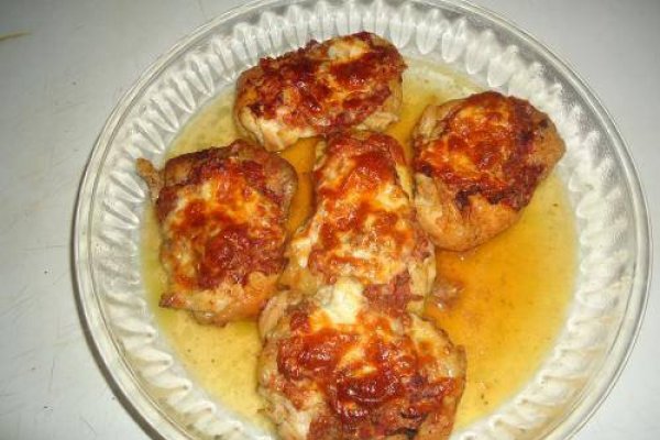 Pui cu cascaval la cuptor